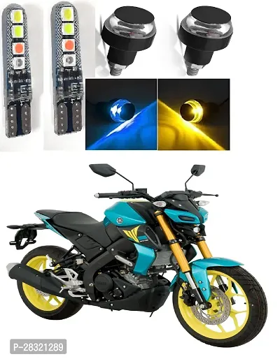 Imported Motorcycle 7/8 Handlebar Turn Signal LED Light