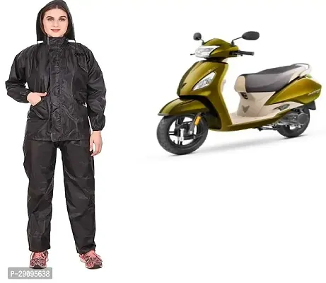 Rain Suit Men's Women's Black Colour Rain Suit with larga size