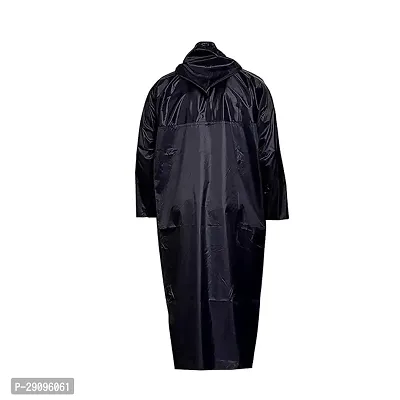 Rain Suit Men's Women's Black Colour Rain Suit with medium size-thumb3