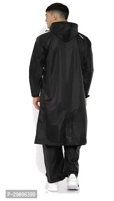 Solid Waterproof Rain Coat for Men and Women with larga size