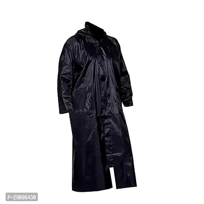 Rain Suit Men's Women's Black Colour Rain Suit with medium size-thumb3