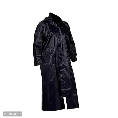 Solid Waterproof Rain Coat for Men and Women with medium size-thumb3