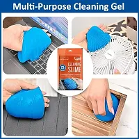 Car AC vent Interior Dust Cleaning Gel Jelly Detailing Putty Cleaner Kit Universal Car Interior, Keyboard, PC, Laptop, Electronic Gadget Cleaning Kit (PACK OF 1)-thumb1