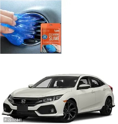 Car AC vent Interior Dust Cleaning Gel Jelly Detailing Putty Cleaner Kit Universal Car Interior, Keyboard, PC, Laptop, Electronic Gadget Cleaning Kit (PACK OF 1)-thumb0