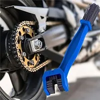 Rubber Gear Shifter Sock Boot Shoe Protector Cover (multiColor) with Multi Purpose Bike Chain Cleaning Brush with Soft  Long Bristles Ideal-thumb4