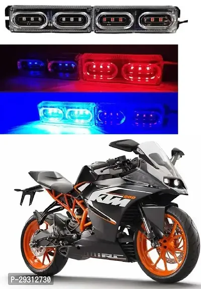 Multi Colour Police Light Electric Scooty  Petrol Bike (pack of 1pcs)