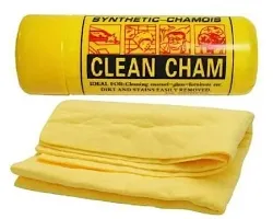 Liquid Absorbing Chamois Cloth for Car Cleaning Microfiber Cloth Small 1 Piece 43 CM x 32 CM-thumb2