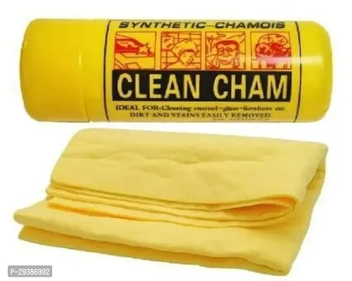 Liquid Absorbing Chamois Cloth for Car Cleaning Microfiber Cloth Small 1 Piece 43 CM x 32 CM-thumb3