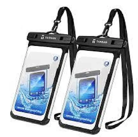 Kopila Universal Waterproof Smartphone Protective Pouch Suitable for Pool, & Heavy Rain Suitable for All 7 Inches Smartphones 7 Inches