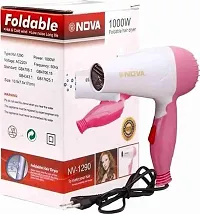 NV-1290 1000 Watts Foldable Hair Dryer for Man and Women, Multicolor-thumb2