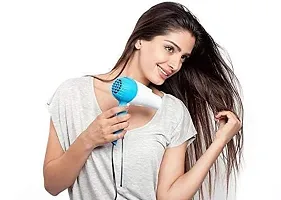 NV-1290 1000 Watts Foldable Hair Dryer for Man and Women, Multicolor-thumb1