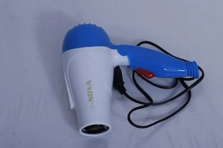 NV-1290 1000 Watts Foldable Hair Dryer for Man and Women, Multicolor