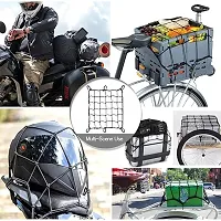 Motorcycle Bike Helmet 6 Holder Hooks Net Jali-thumb4