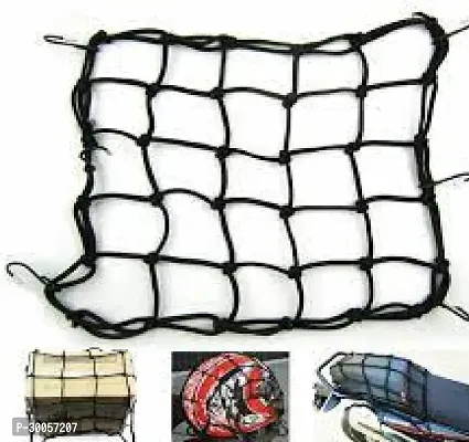 Motorcycle Bike Helmet 6 Holder Hooks Net Jali