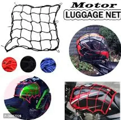 Motorcycle Bike Helmet 6 Holder Hooks Net Jali