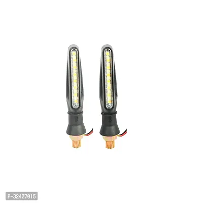 12LED KTM Style High Bright Indicators SMD Universal for All Bikes Models Motorcycle Turn Signal Lights (Pack of 2)