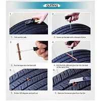 Tubeless Tyre Puncture Repair Strip (15 Pieces)-thumb1