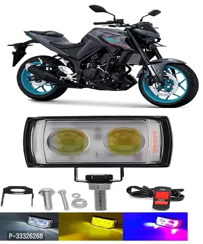 Multi Function 2-Lens Pcr Led Light for Bike-thumb0