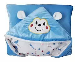 Olene Baby Blankets Newborn Pack of Super Soft Baby Wrapper Cum Baby Sleeping Bag for Baby Boys, Baby Girls, Babies (66cm x 66cm, 0-6 Months)-thumb1
