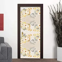 BP Design Solution Vinyl Door Sticker Wallpaper for Door, Almirah, Table, Ac, Fridge Size 30x78 inch (Style No BPDOOR106 )-thumb1