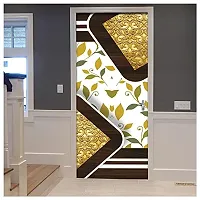 BP Design Solution Adriana Vinyl Door Sticker Wallpaper for Door, Almirah, Table, Ac, Fridge 36x 78 inch-thumb2