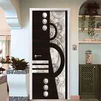 BP Design Solution Conor Door Sticker Wallpaper for Door, Almirah, Table, Ac, Fridge-thumb1