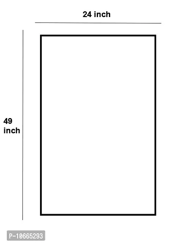 BP Design Solution Moon Design Fridge Sticker/ almirah /Table (Self Adhesive Vinyl, Water Proof (24x49 inch ) Single Door-thumb4