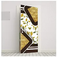 BP Design Solution Adriana Vinyl Door Sticker Wallpaper for Door, Almirah, Table, Ac, Fridge 36x 78 inch-thumb1