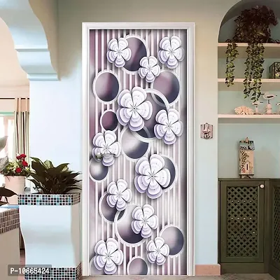 BP Design Solution Vinyl Door Sticker Wallpaper for Door, Almirah, Table, Ac, Fridge Size 30x78 inch (Style No BPDOOR113 )