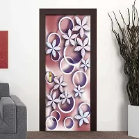 BP Design Solution Vinyl Door Sticker Wallpaper for Door, Almirah, Table, Ac, Fridge Size 30x78 inch (Style No BPDOOR115 )-thumb2