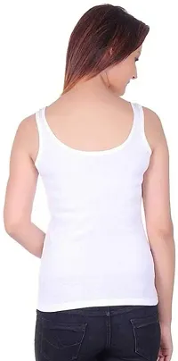 Women White, Black Tank Vest Pack Of 2-thumb2