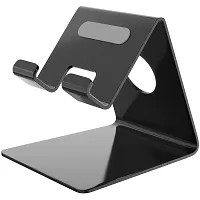 NM ENTERPRISE Mobile Phone Mount Tabletop Holder for Phones and Tablets - Black-thumb2