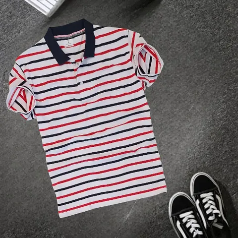 Reliable Striped Polos For Men