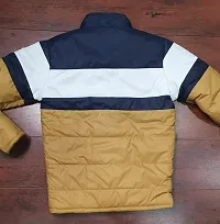 Stylish Polyester Winter Fluffy Jacket For Men-thumb1