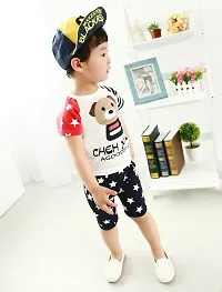 Stylish Cotton Printed Clothing Set For Baby Boys-thumb1