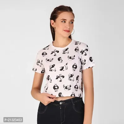 Women Cotton Crop Tops-thumb0