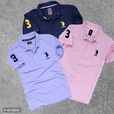 Mens Polo Matty Tshirts In Pack Of 3