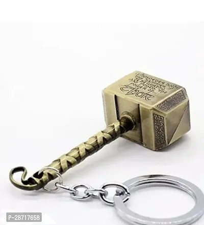 Stylish Brass Multicoloured Key Chain Use For Multipurpose-thumb0