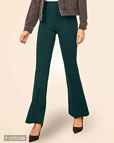 Classic Ravishing Women Bootcut Trousers-thumb3