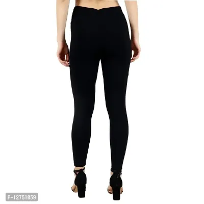 Aditi Fashion Slim Fit Black Jegging for Women-thumb4