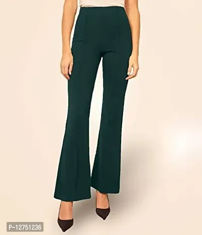 Classic Ravishing Women Bootcut Trousers-thumb2