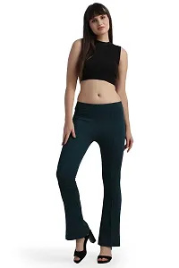 WOMFIT Bootcut Trousers for Women-thumb4