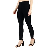 Aditi Fashion Slim Fit Black Jegging for Women-thumb1