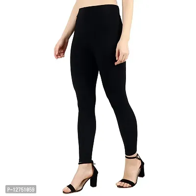 Aditi Fashion Slim Fit Black Jegging for Women-thumb2