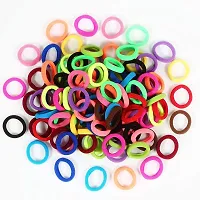 Hair Ties for Kids, 100 Pcs Small Rubber Hair Bands Elastic Ponytail Holders, Tiny Soft Hair Ties for Baby Toddlers Girls Hair Accessories-thumb3