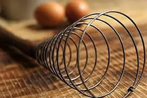 Stainless Steel Egg Beater, Wire Coil Spiral Whisk, 7 Inch', 1 Piece for for Blending, Whisking, Beating and Stirring-thumb3