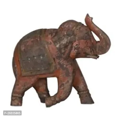 Classic Clay Elephant Showpiece For Navratri Diwali Puja Gifts Decoration