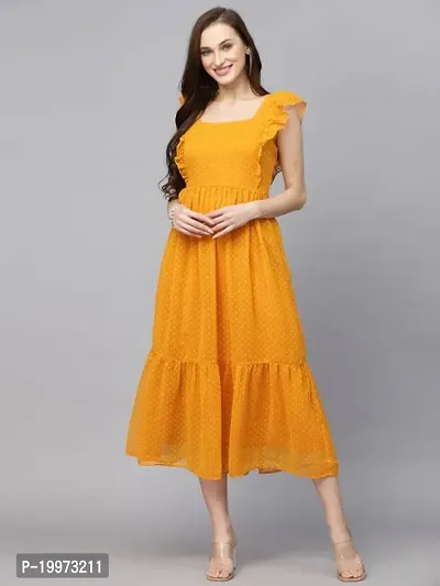 Stylish Yellow Four Way Cotton Dresses For Women-thumb0