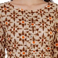 Women's Printed Straight Multiolcor Rayon Kurta Bottom Set-thumb4