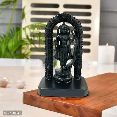 Ram Lalla Idol Ayodhya Murti Resin Shree Ram Lalla Statue Home Decor  Gifts, Office, Tample, Mandir Housewarming Decoration Items (Height - 4 Inch)